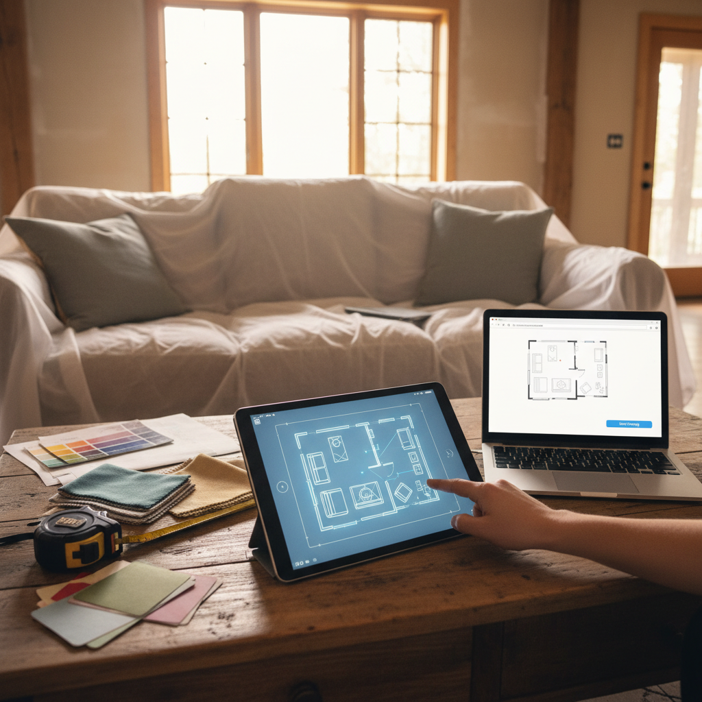 Editorial hero image illustrating: Room Planner App No Sign Up: Start Drawing Instantly