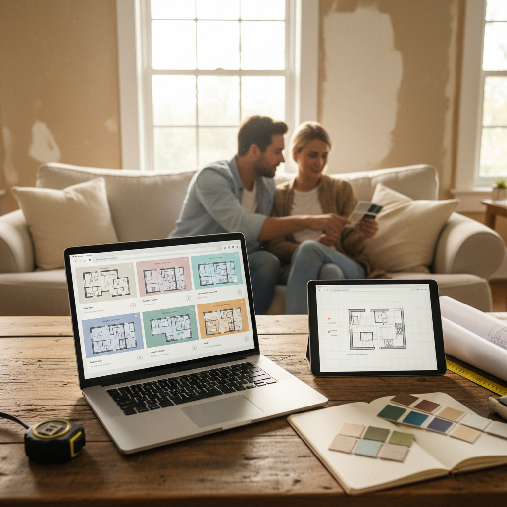 Editorial hero image illustrating: Best Free Floor Plan Software With No Download (Tested & Ranked)