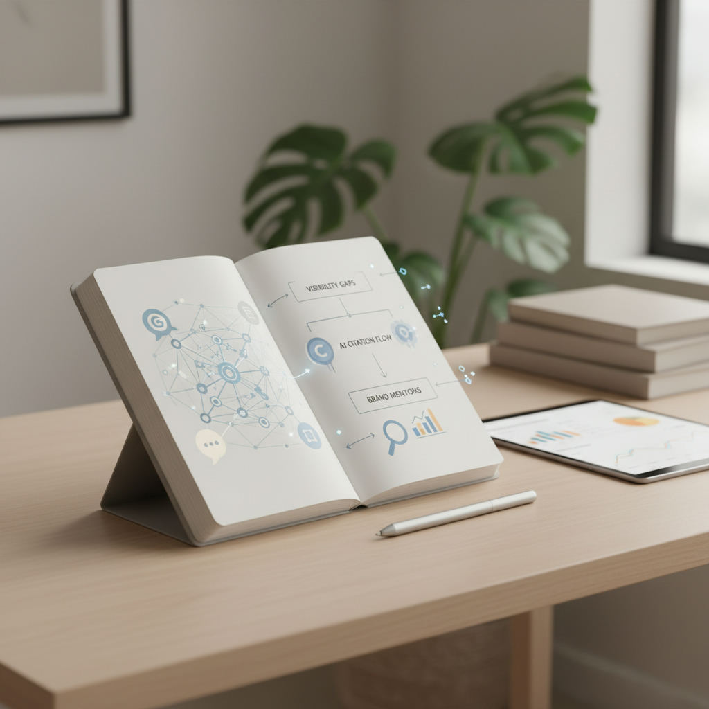 Editorial hero image illustrating: AI Search Optimization for Small Business: A Practical Guide