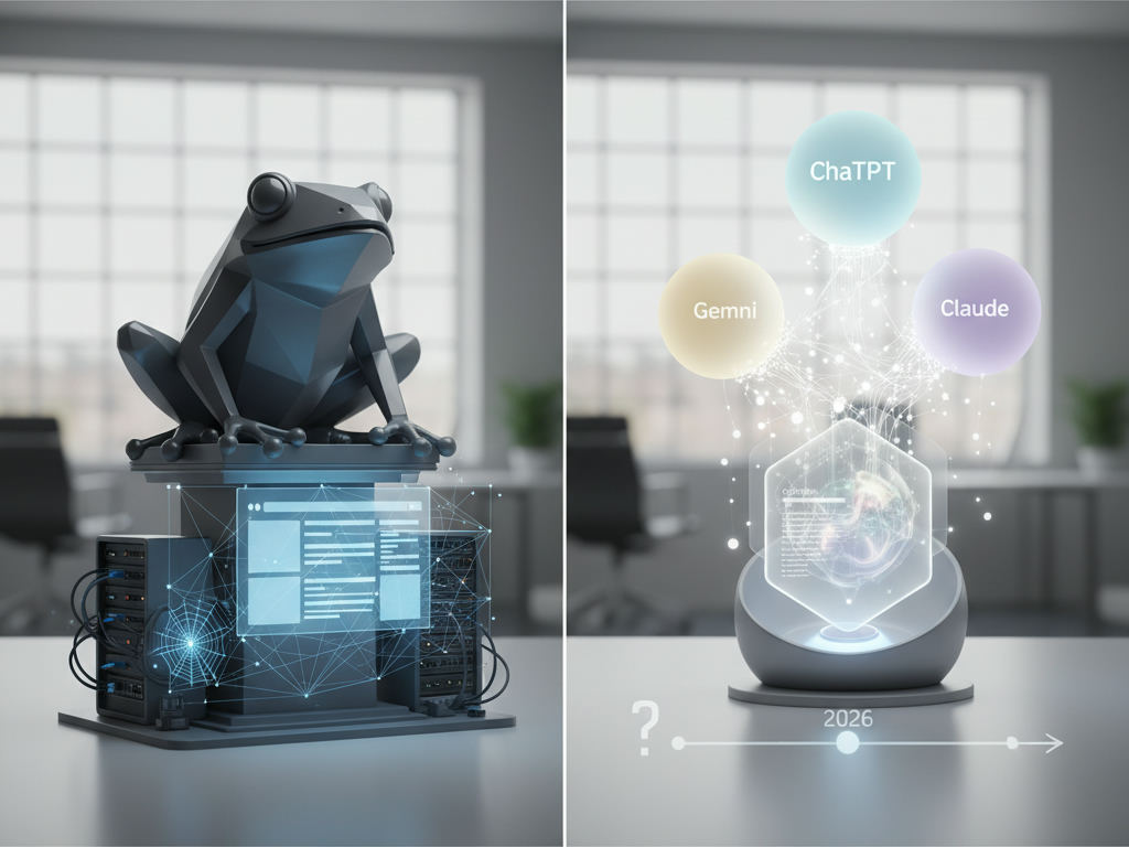 Editorial hero image illustrating: Screaming Frog vs AI Crawling and Optimization Tools