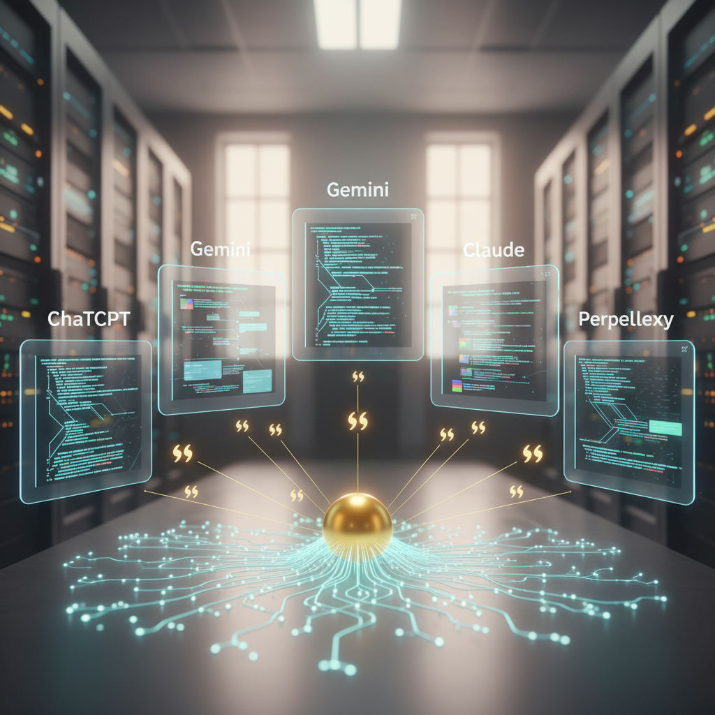 Editorial hero image illustrating: How Different AI Engines Read Schema Markup (And Why It Matters)