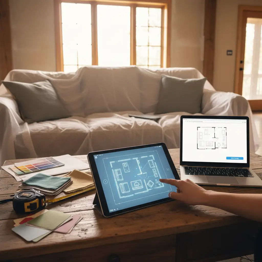 Editorial hero image illustrating: Room Planner App No Sign Up: Start Drawing Instantly
