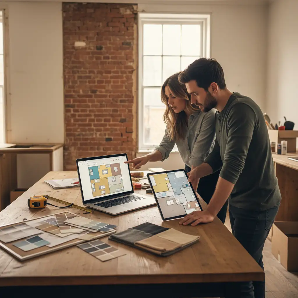 Editorial hero image illustrating: How to Plan a DIY Renovation Free (Step-by-Step)