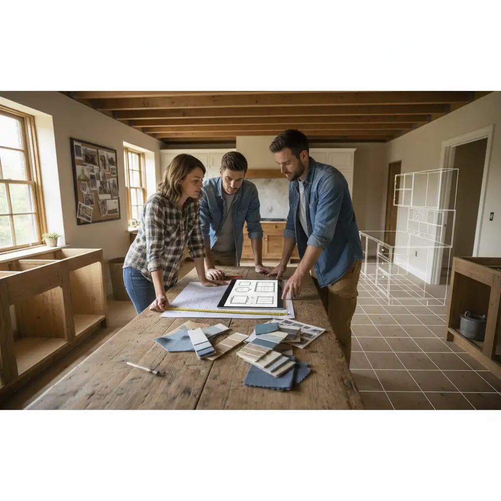 Editorial hero image illustrating: How to Plan a Kitchen Renovation With a Free Online Planner