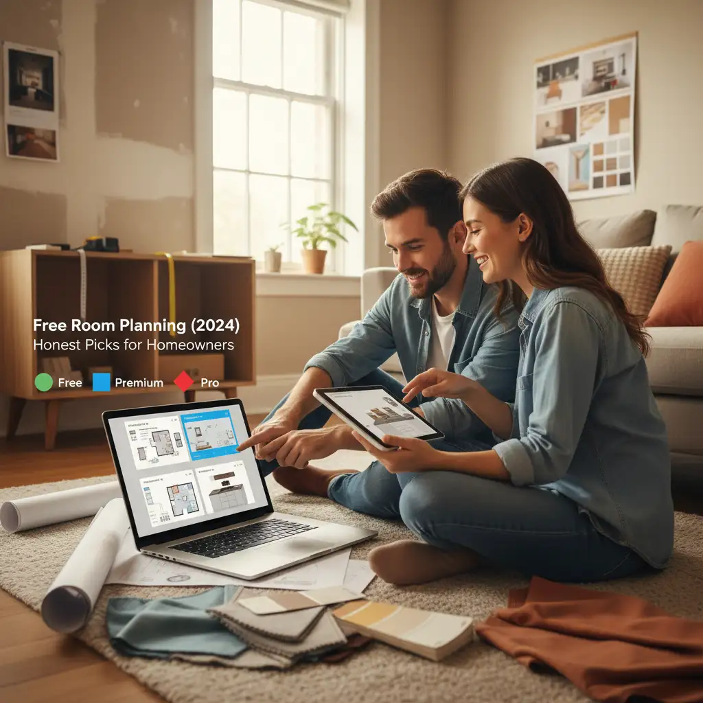 Editorial hero image illustrating: Best RoomSketcher Alternatives for Free Room Planning (2024)