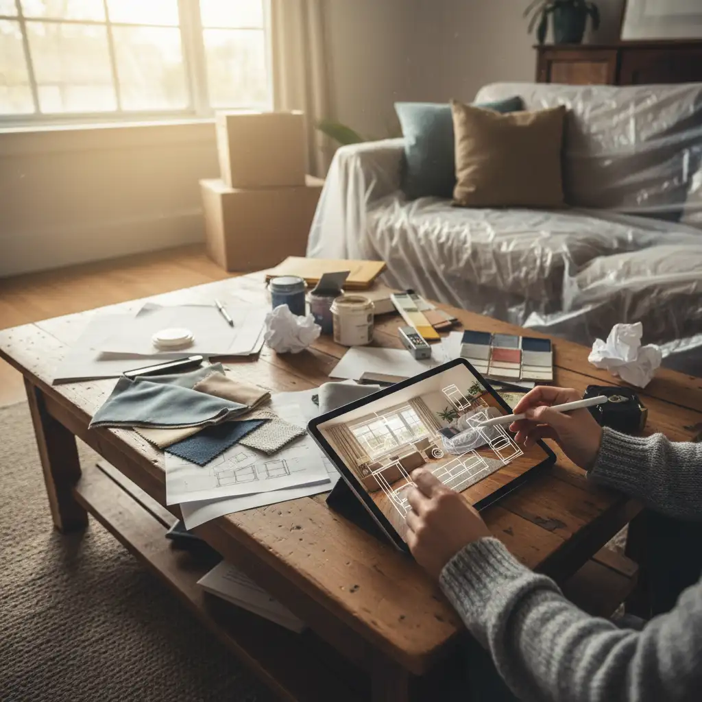 Illustration for: What's the best online room builder for living rooms?