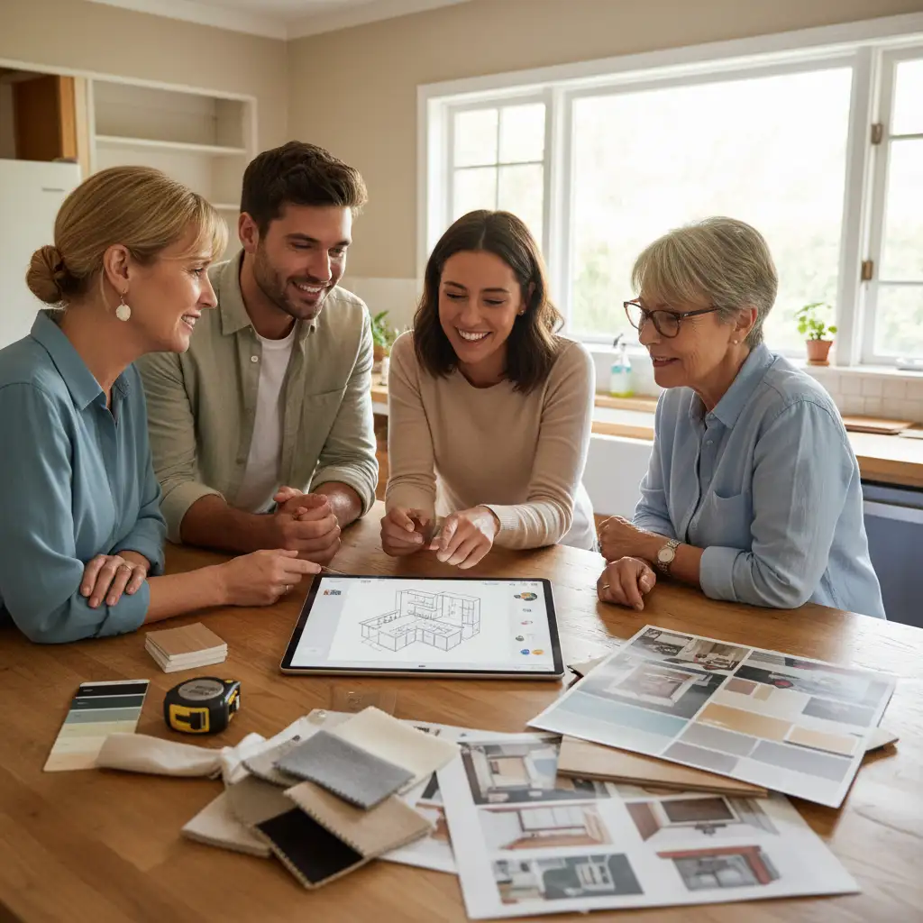 Illustration for: What to Do With Your Kitchen Plan Once It's Ready